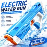 Large Electric Water Gun with Auto Suction - Automatic Squirt Blaster for Kids Water Park