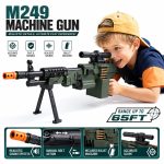 M249 Submachine Gel Blaster Toy Gun - Boys Outdoor Shooting Entertainment - Image 2