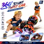 Big Wheel Monster Twist RC Car - Off-Road Stunt Transforming Vehicle - Image 2