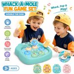 Whack-a-Mole Arcade Toy - Interactive Hammer Pounding Game for Kids - Image 2