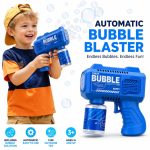Square Block Bubble Machine - Automatic Bubble Maker Toy for Kids - Image 2
