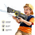 Hot Shark Electric Automatic Water Gun - High Pressure Squirt Blaster for Kids Indoor/Outdoor - Image 2