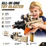 Electric Automatic Gel Blaster - Simulation Crystal Bullet Toy Gun for Boys - Image 2