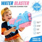 Large Capacity Pull-Out Water Gun - Kids Summer Beach Outdoor Squirt Toy - Image 2