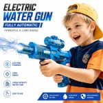 Electric Ice Mouse Water Gun with Flashing Light - Automatic Viral Squirt Blaster Kids Summer Toy - Image 2